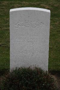 Bedford House Cemetery - Abdullah Beg, 
